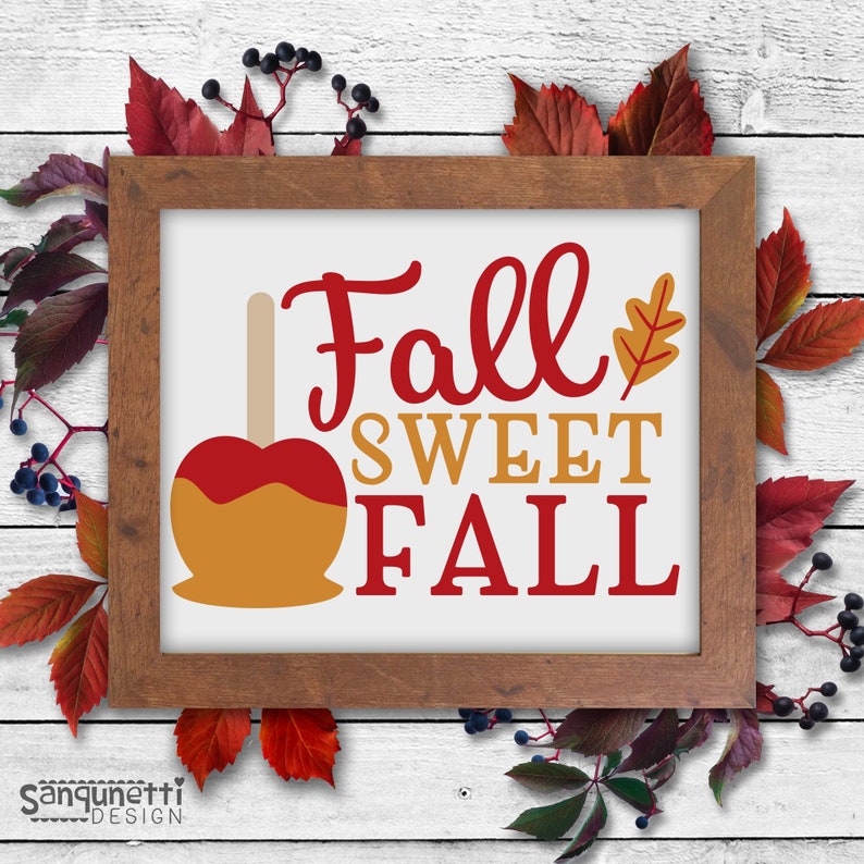 Download Fall sweet fall SVG autumn cut file for silhouette and ...