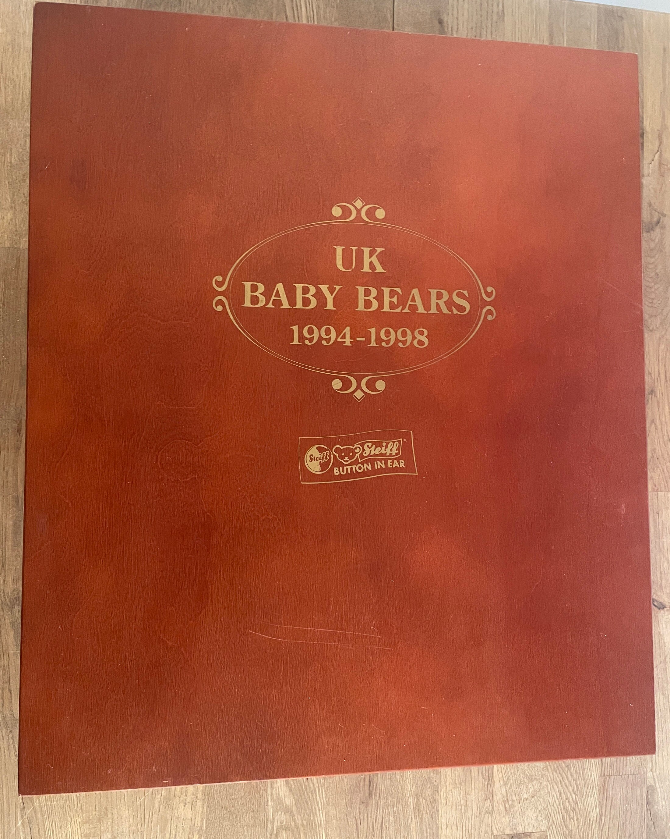 Steiff UK Baby Bears 1994-1998 - Etsy UK