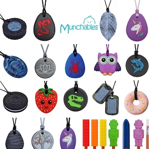 Chew necklaces for sensory sale
