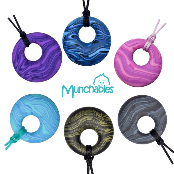 3 Pcs Sensory Chew Necklaces for Kids/Adults with Autism,ADHD,Anxiety  Fidgeting | eBay
