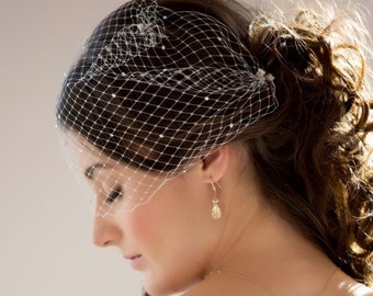 Birdcage Veils Sophia Beau Prom Bridal