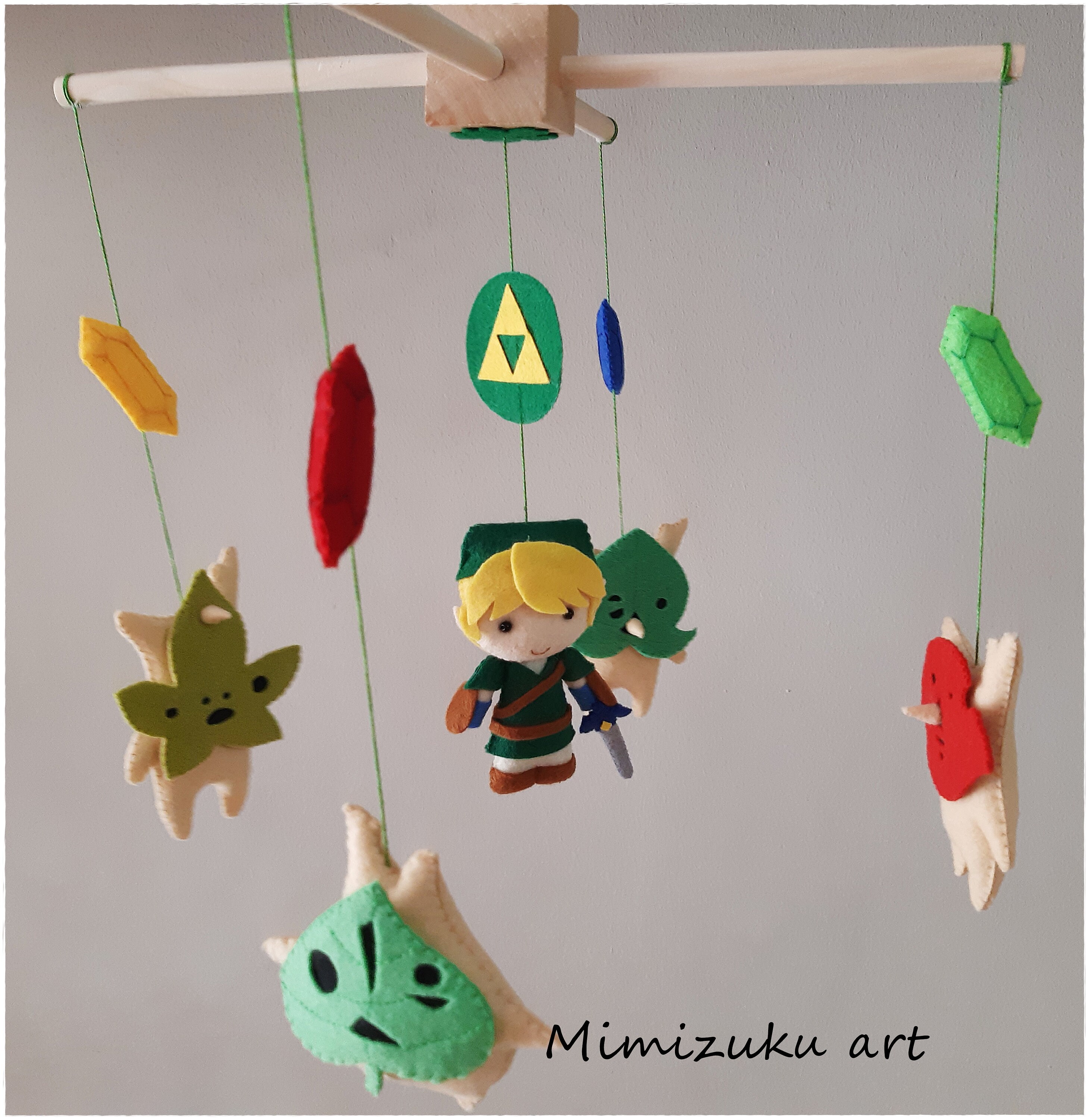 The Legend of Zelda Baby mobile Zelda Felt Mobile felt | Etsy