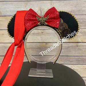 Pirate Mickey ears Headband