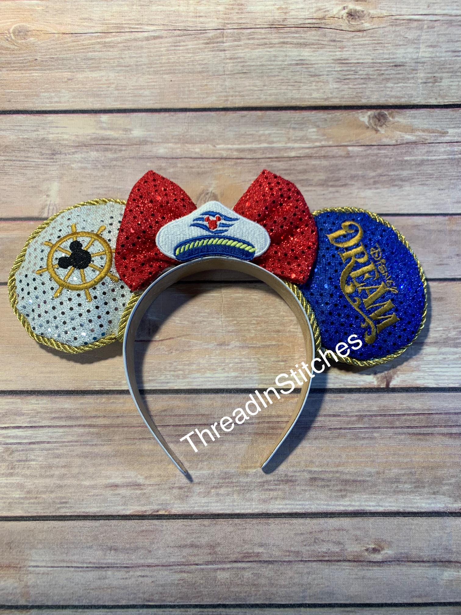 Cruise Mickey Ears Headband - Etsy