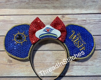 Cruise Mickey ears Headband