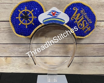 Cruise Mickey ears Headband