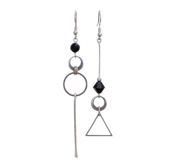 Boucles D'oreilles Verre à L'argent Le Bijou Français - Dormeuses - Neuf Avec étiquettes