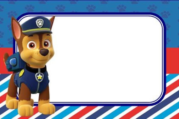 etsy paw patrol