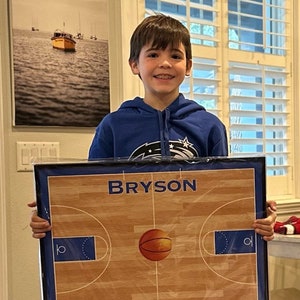 Basketball Court Cork Board