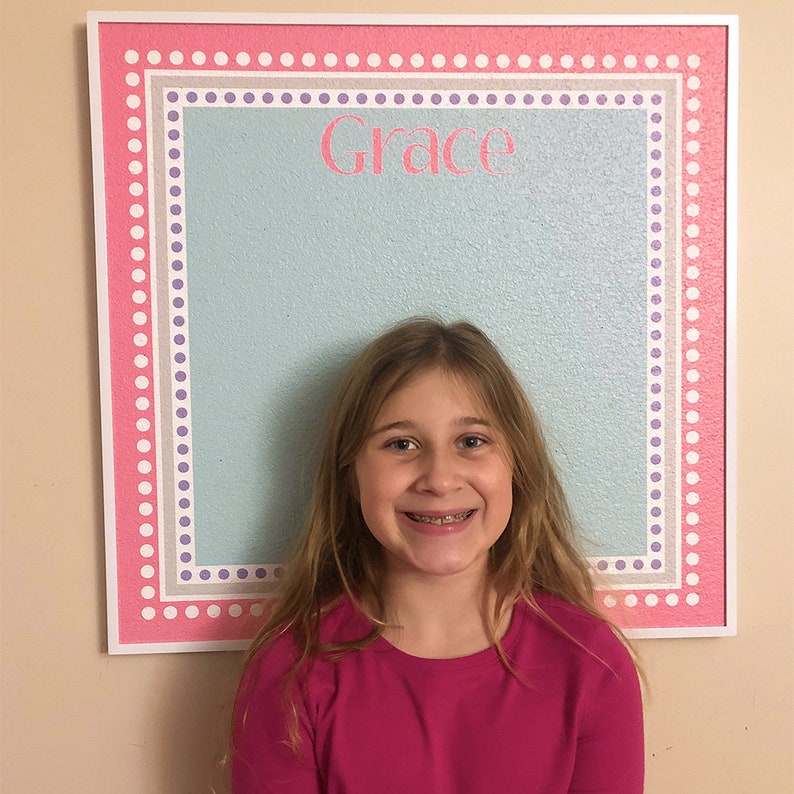 Custom Bulletin boards Dots Design Etsy