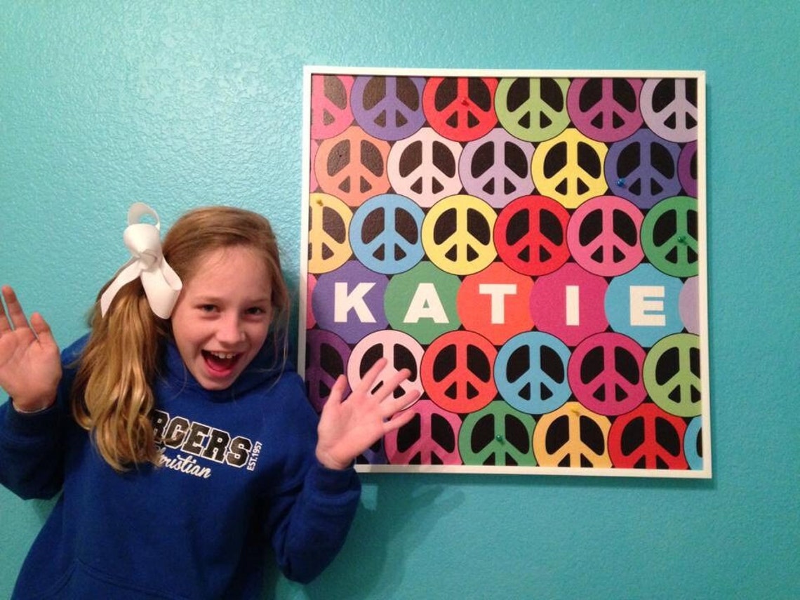 Peace Sign Bulletin Board Etsy