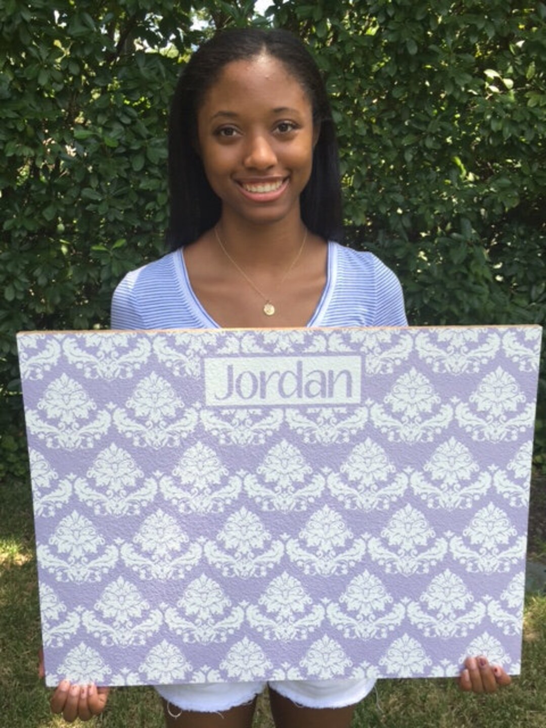 Personalized Cork Boards Floral Brocade Etsy