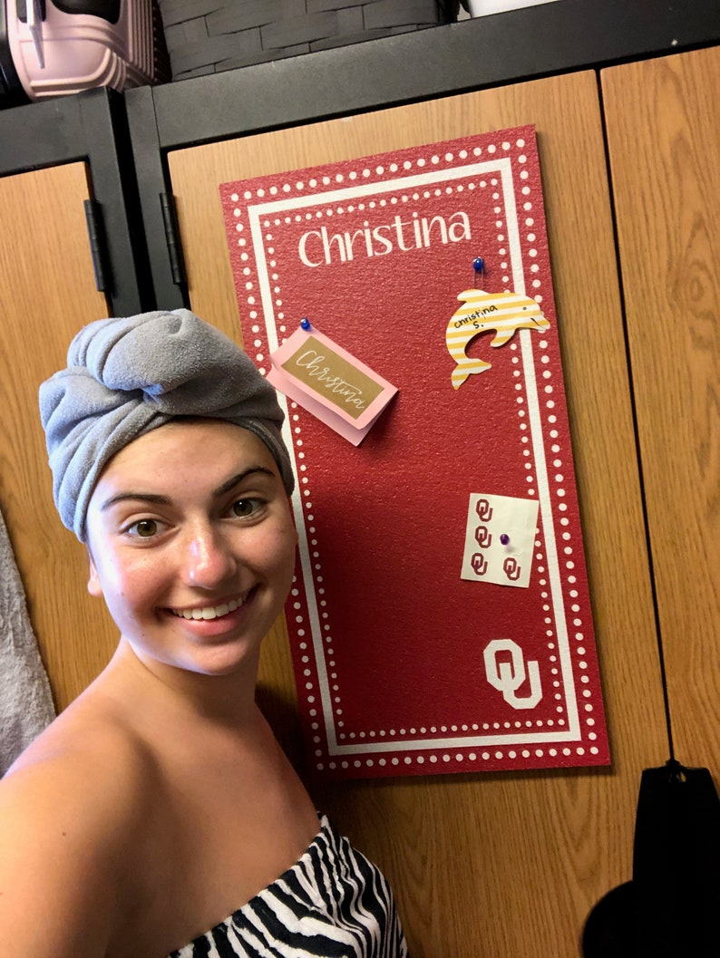 Personalized Bulletin Boards Dots Design Etsy