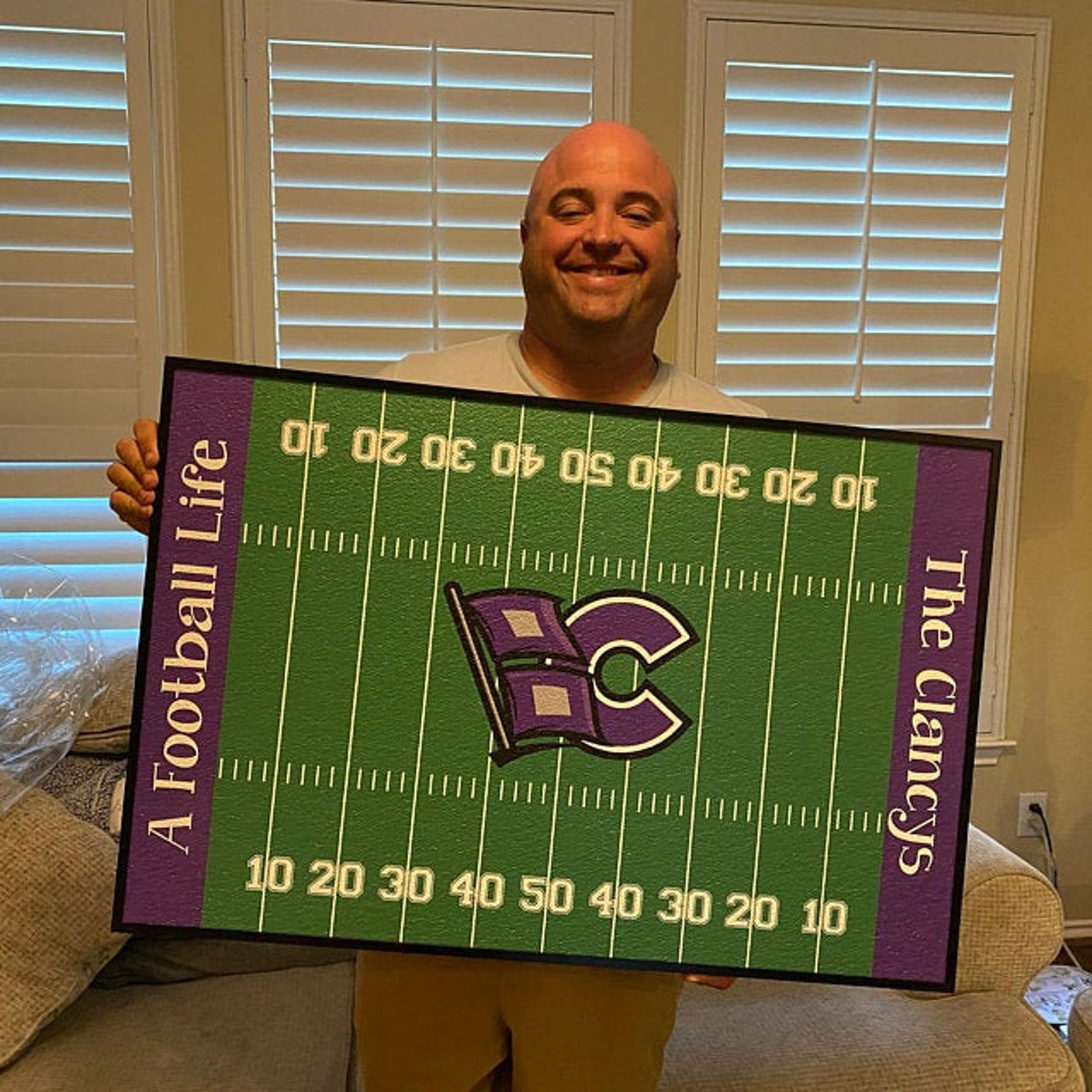 Football Field Bulletin Board Etsy