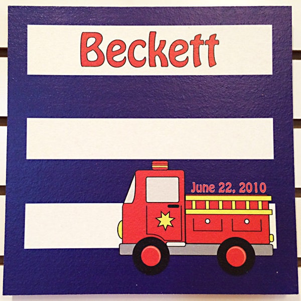 Blue Truck Bulletin Board Etsy
