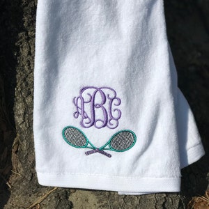 Personalized Ladies Tennis Towel