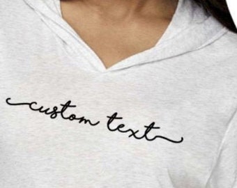 hooded t