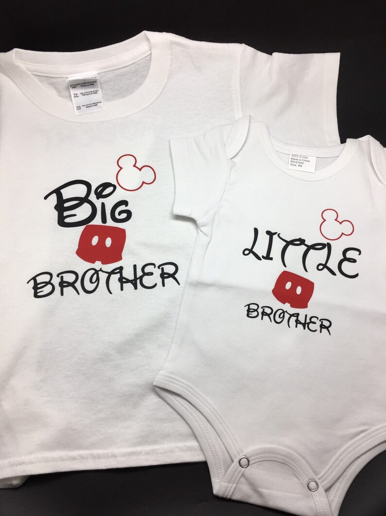 mickey mouse big brother shirt