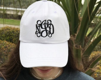 Monogrammed Cap