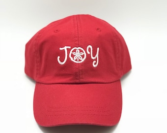 Joy Sand Dollar Baseball Cap - Christmas