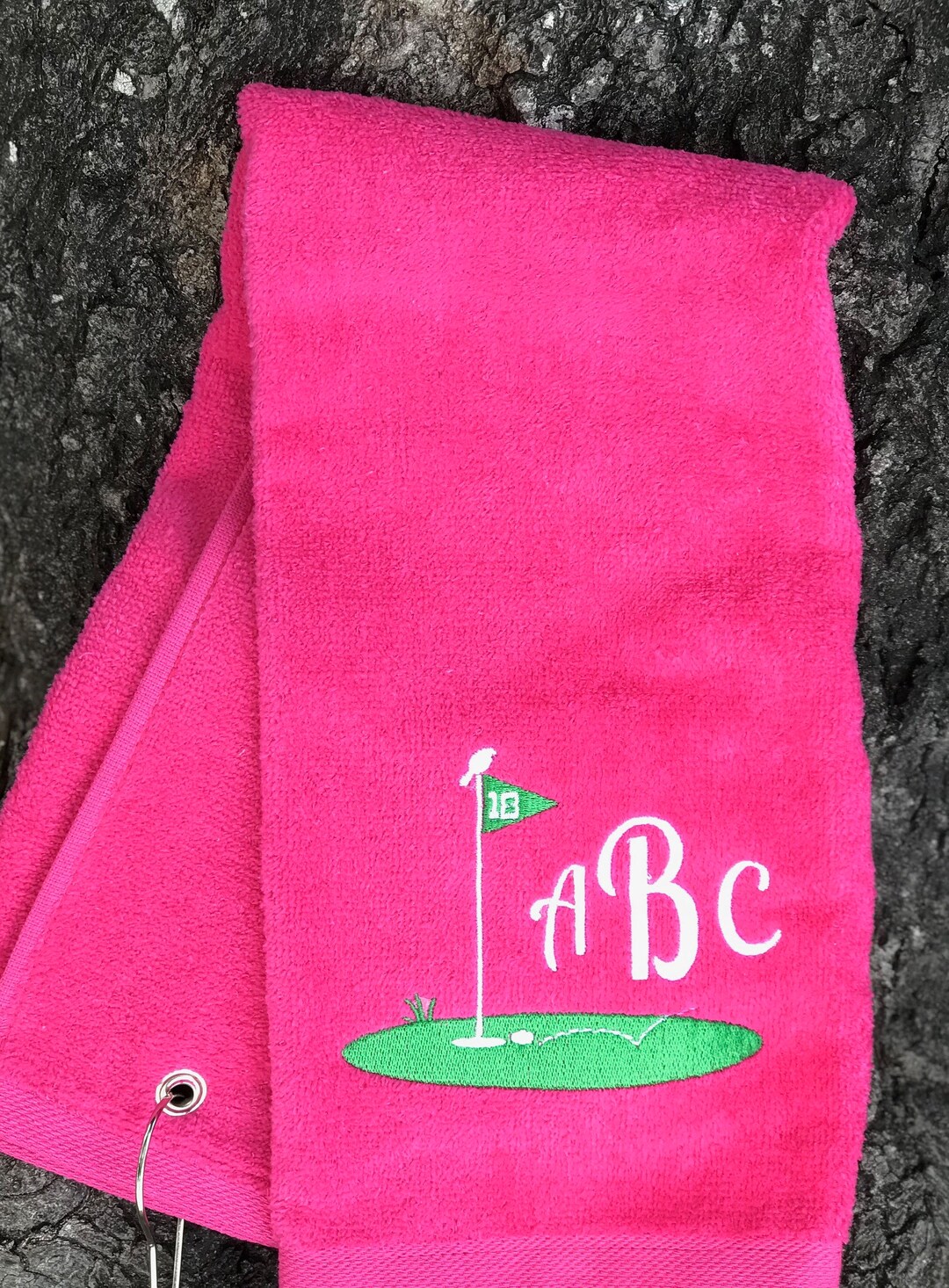 Personalized Ladies Golf Towel Etsy