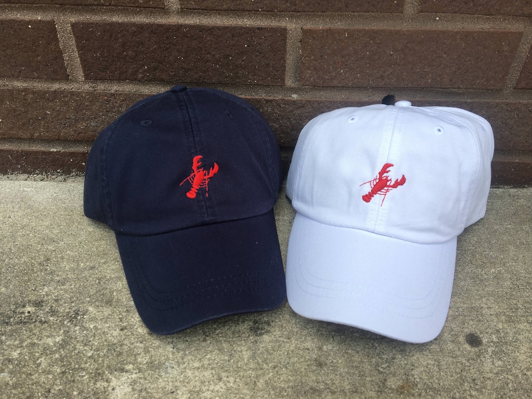 Lobster Tiny Design Baseball Cap Lobster Baseball Hat Etsy