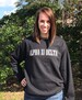 Engravers Block Sorority Crew Neck SWEATSHIRT -  Officially Licensed Greek Apparel 