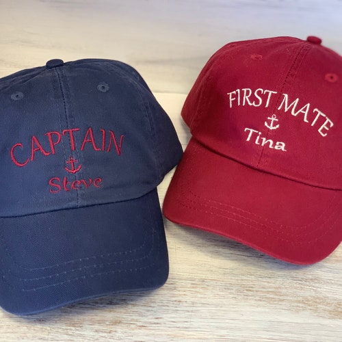 Crew Personalized Caps Custom Captain 