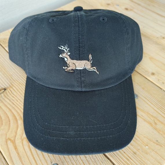 Tech Design Deer Horn Baseball Cap – Embroidered Cotton Adjustable Dad Hat, Unisex - View #5