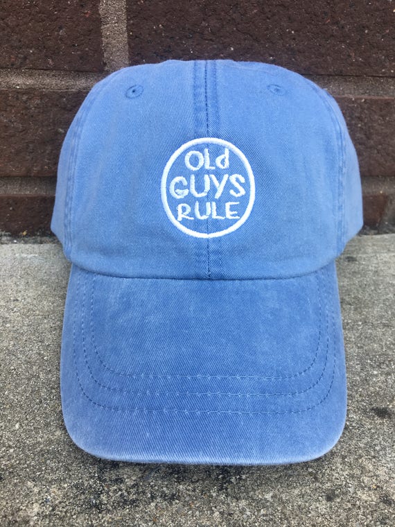 old guys rule baseball caps