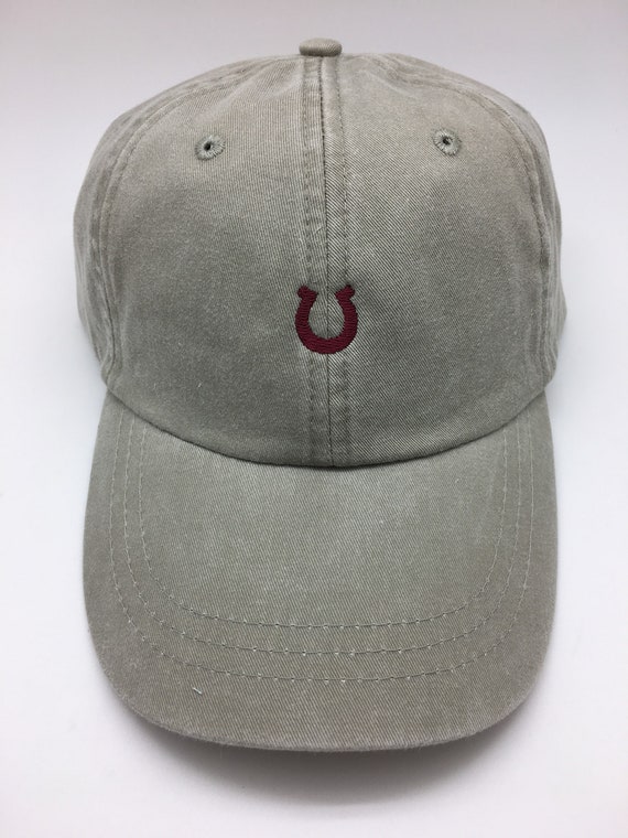 Tiny Horseshoe Ball Cap Small Design 