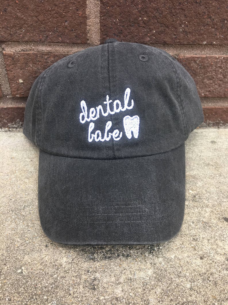 Dental Babe Baseball Hatdental Assistant Cap Etsy