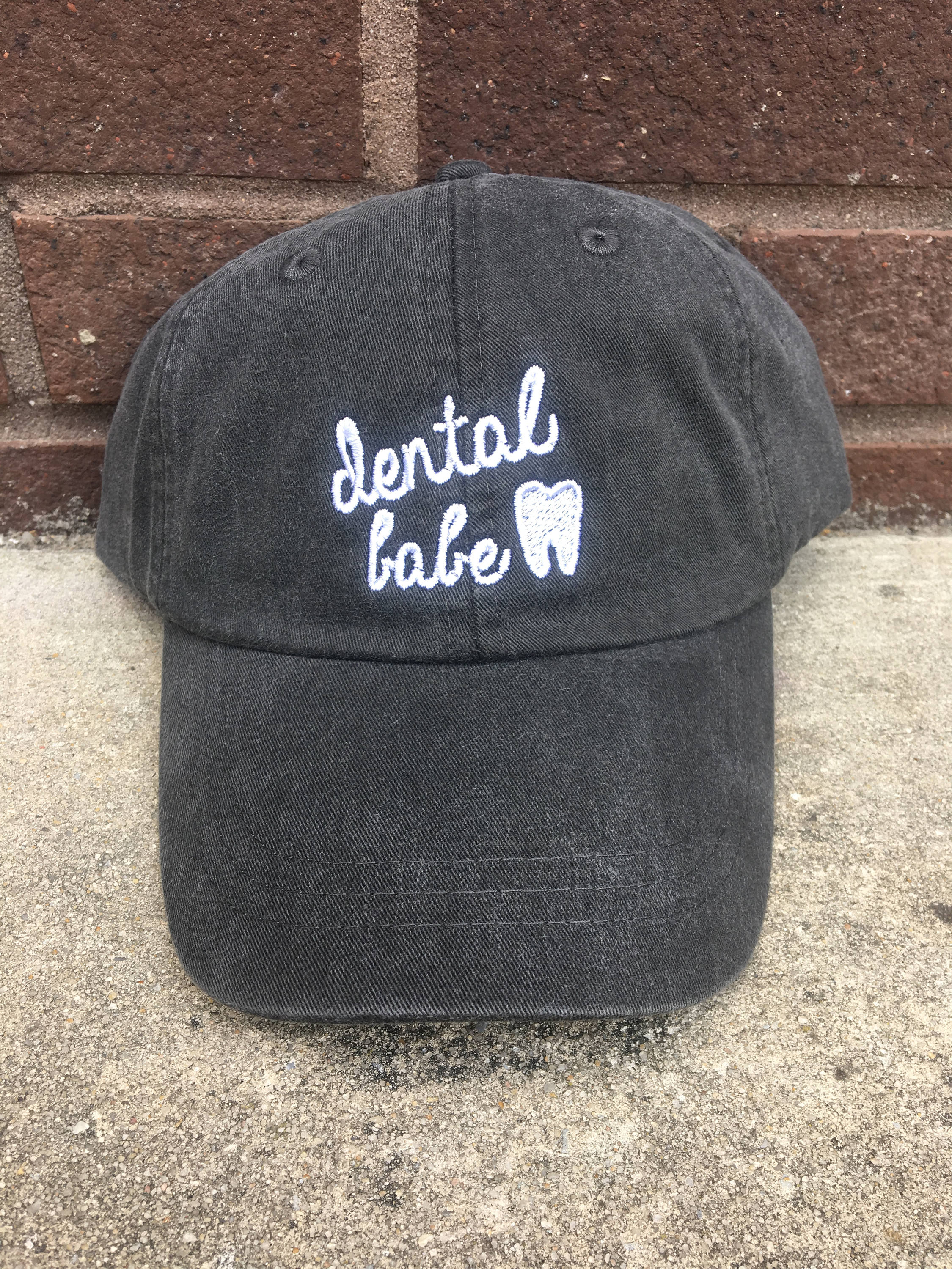 Dental Babe Baseball Hatdental Assistant Cap Etsy