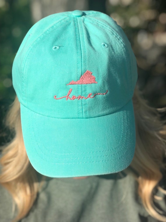 Baseball Cap Home State Hats - Etsy
