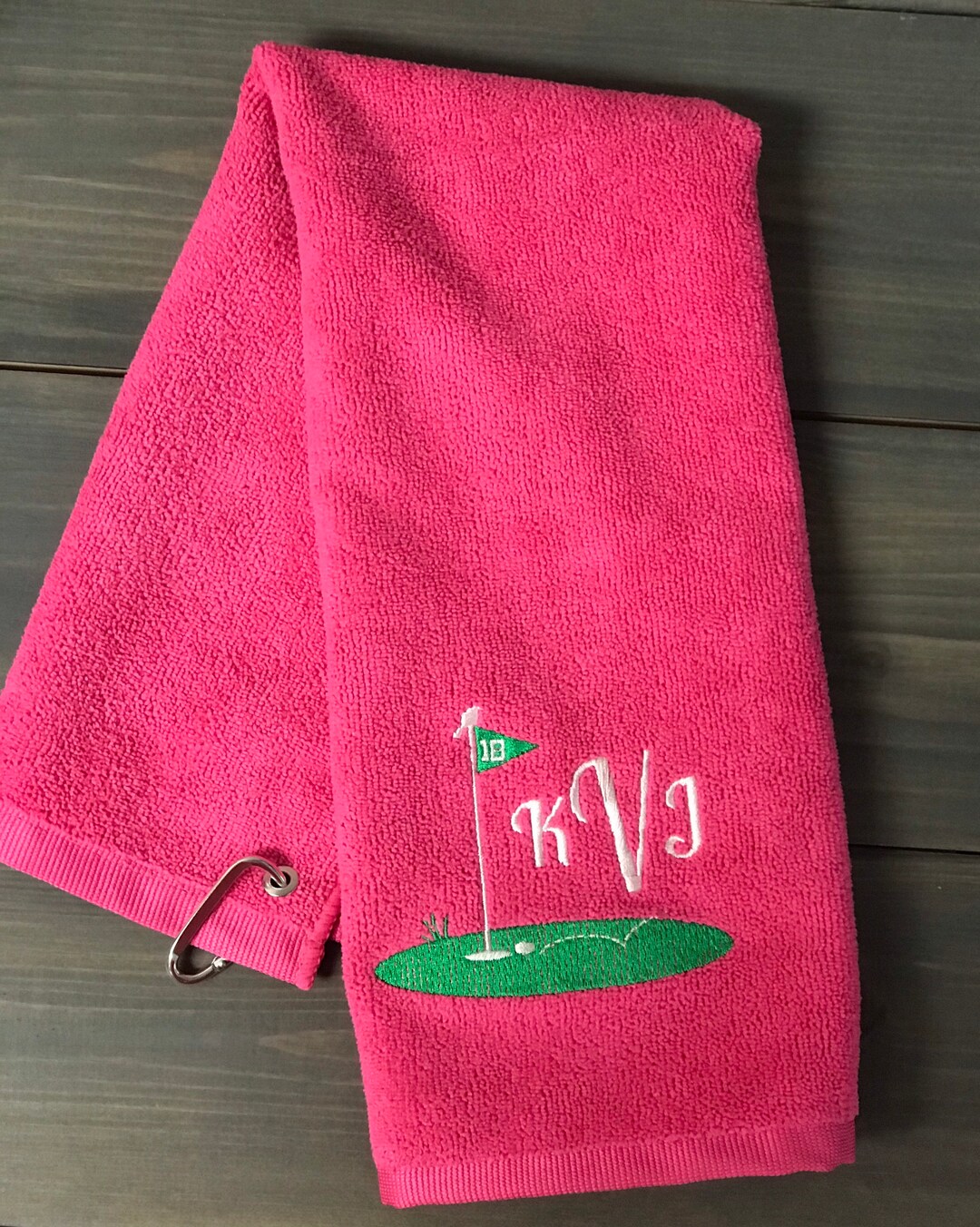Personalized Ladies Golf Towel Etsy