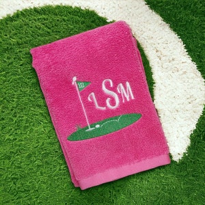 Personalized Ladies Golf Towel