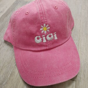 Embroidered Retro Mama Hat - Mom- Gigi - Nana -Momma- Mommy - Custom Mother's Day Gift -  Personalized Gift