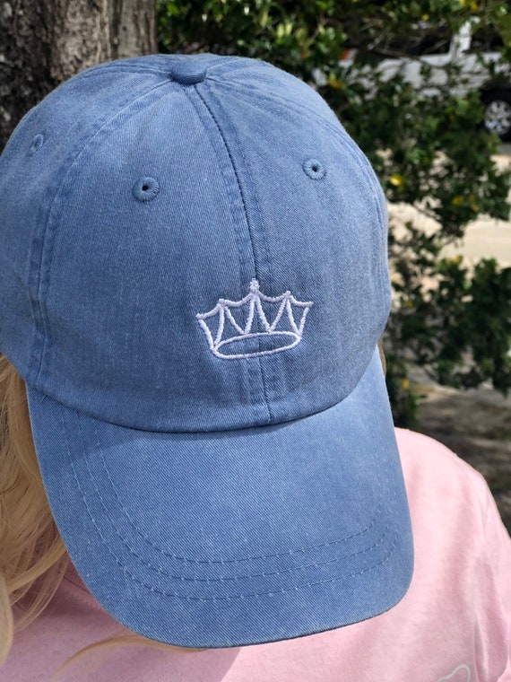 Crown Baseball Cap Queen Hat Princess 
