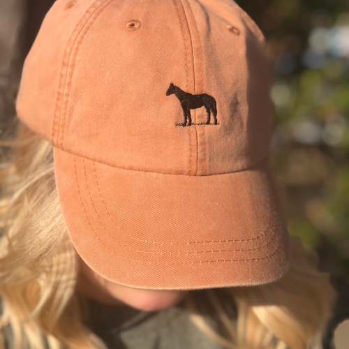 Horse Baseball Cap Tiny Design Ball 