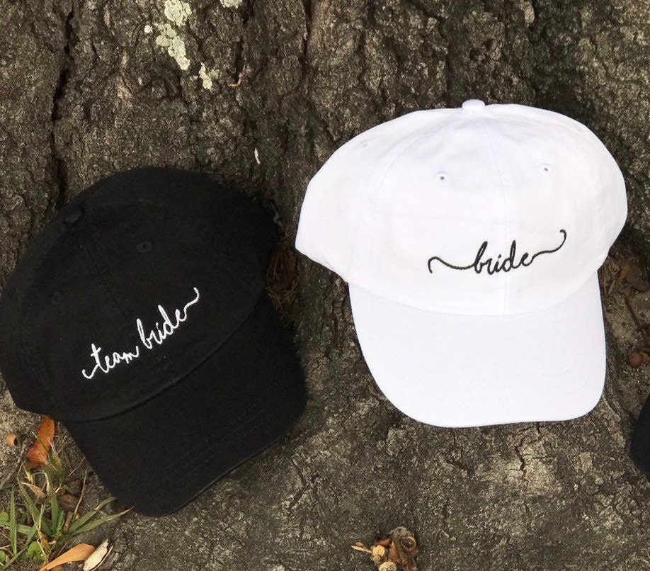 Team bride baseball caps cheap
