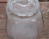 Versatile Sun Colored quot Patterson 39 s Tobacco quot Jar Patented August 28, 1900 with Embossing Error