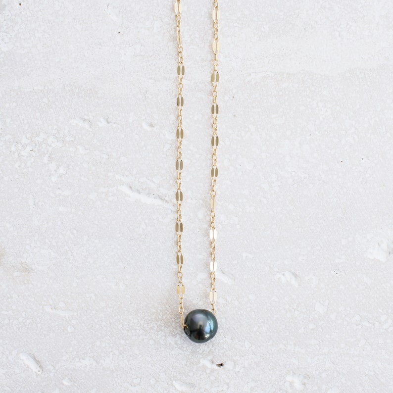 Tahitian Pearl Necklace Tahitian Pearl Choker Necklace Pearl - Etsy