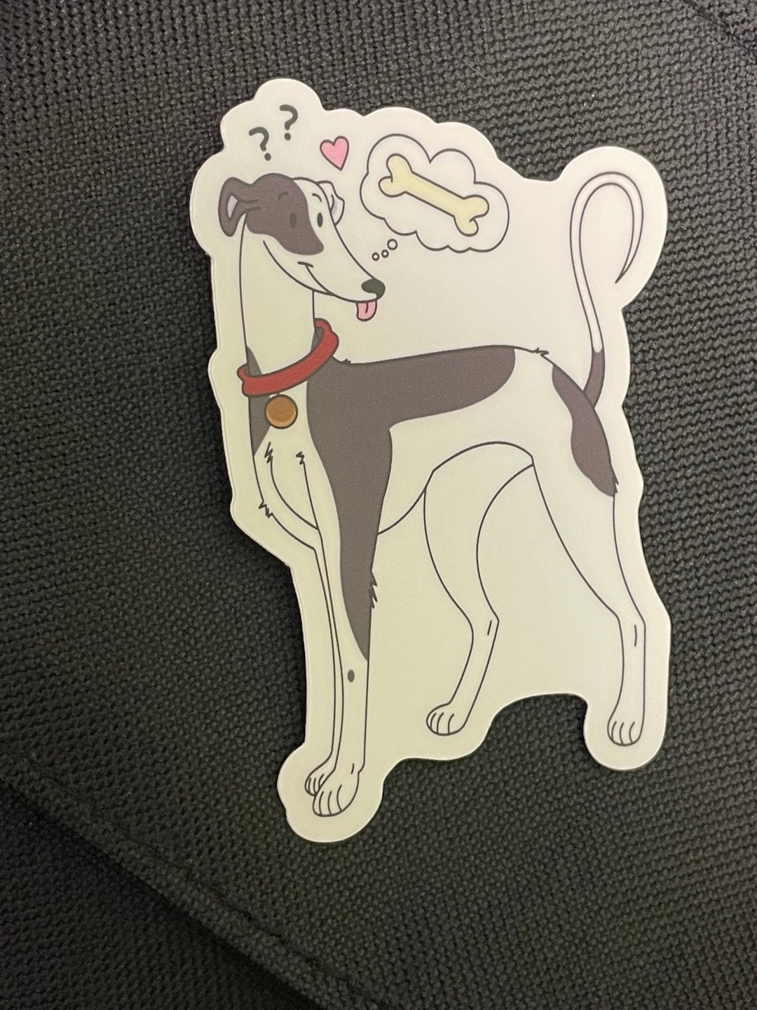 Devo Car Sticker Devo Loves You — Whippet, Greyhound, Sighthound Sticker - Etsy