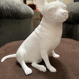 3D Printed XL Chihuahua figure