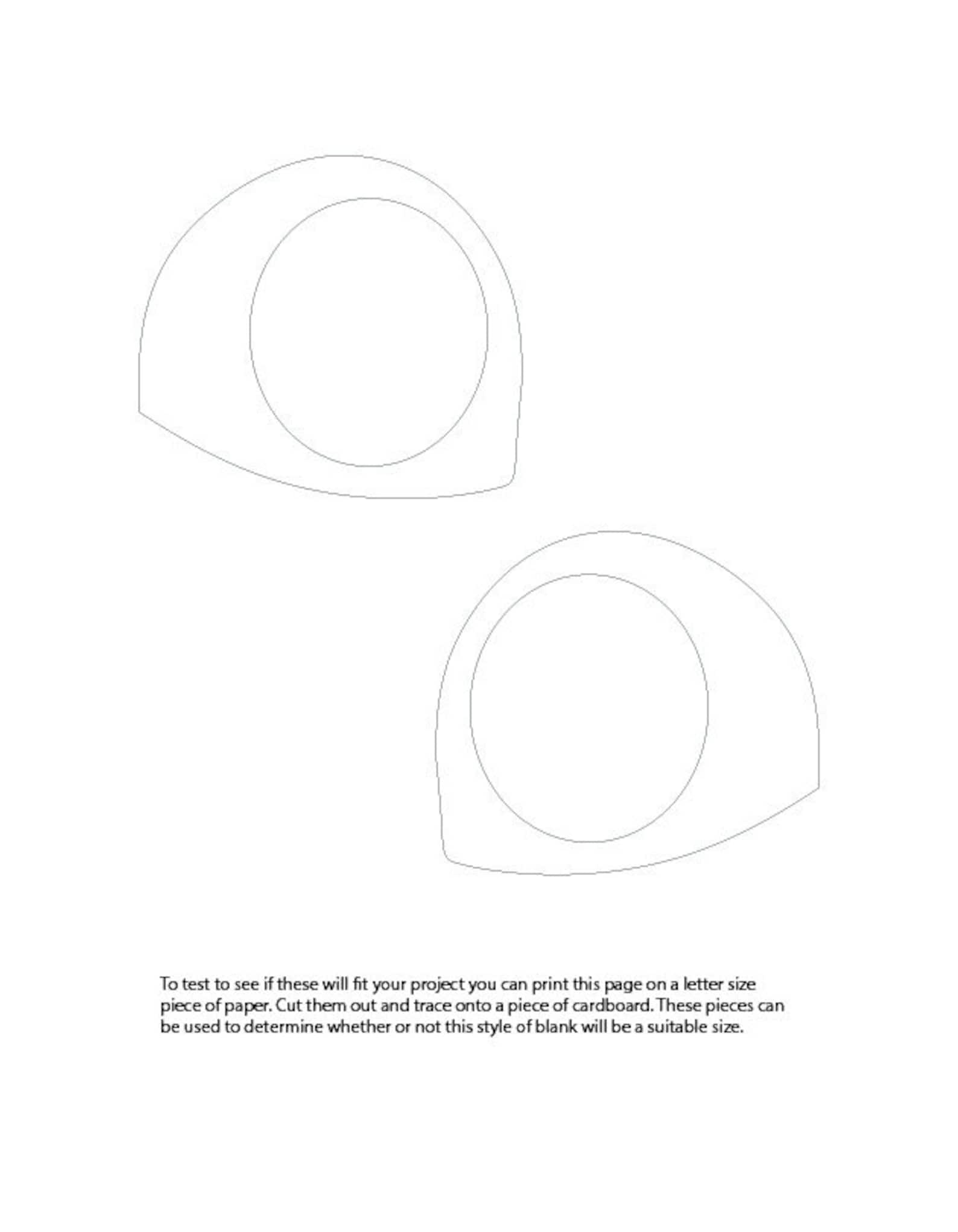 3D Printed wide Follow Me Fursuit Eyes - Etsy