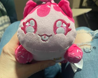 APHMAU MeeMeows 6" Plush Limited Edition - Ice Cream - Strawberry Cat Used