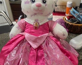 Build A Bear Disney Princess Plush – Limited Edition Aurora Dress