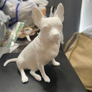 3D Printed Chihuahua Figure