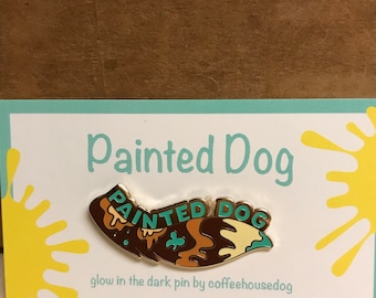 Painted Dog (Enamel Pin)