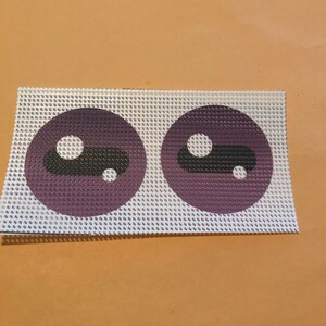 Fursuit Pupils &quot;Herbivore&quot; Set — goat/horse/deer eyes